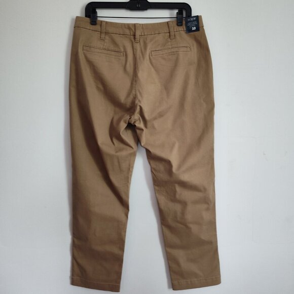 Ladies SZ 10 J Crew Factory Khaki High-Rise Girlfriend Chino Pant - Picture 3 of 6